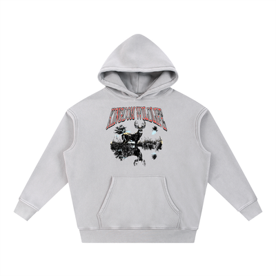 Reflection Snow Wash Fleece Oversize Hoodie