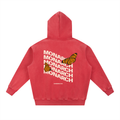 Monarch Snow Wash Fleece Oversize Hoodie