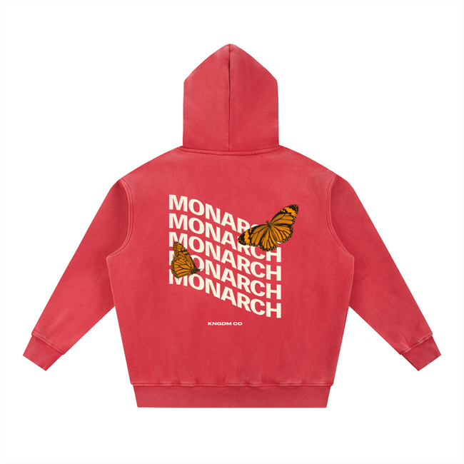 Monarch Snow Wash Fleece Oversize Hoodie
