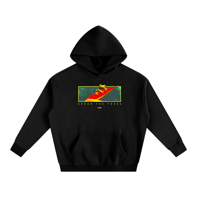 Tree Frog Oversize Fleeced Hoodie