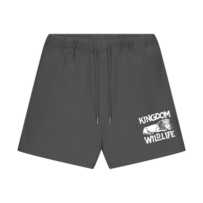 Kingdom Wildlife Unisex Heavyweight Fleece Loose Fit Shorts