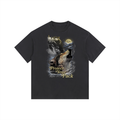 Hill Top Vintage Washed Oversized Cotton T-Shirt
