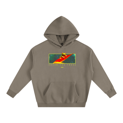 Tree Frog Oversize Fleeced Hoodie