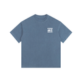 Kingdom Wildlife Logo Vintage Washed Oversized Cotton T-Shirt