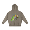 Birds of Paradise Oversize Fleeced Hoodie