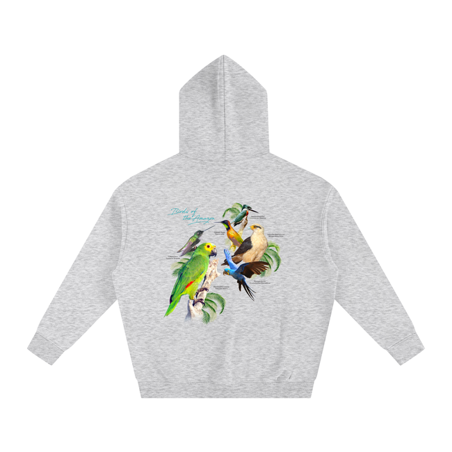 Birds of Paradise Oversize Fleeced Hoodie