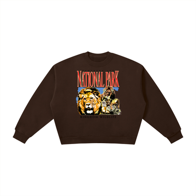 Kingdom National Park Boxy Fleece Crewneck Sweatshirt