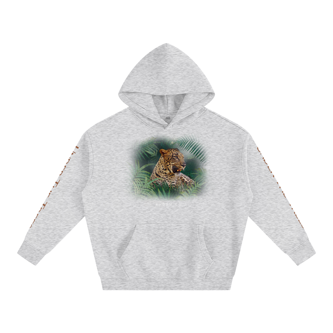 Big Cat Oversize Fleeced Hoodie
