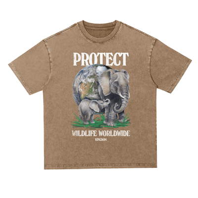 PWW Snow Washed Heavyweight Oversize T-Shirt