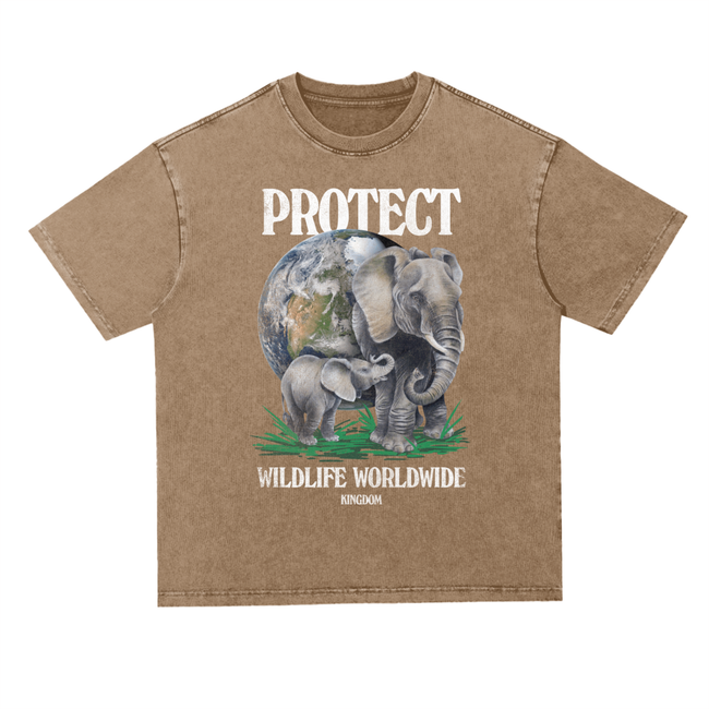 PWW Snow Washed Heavyweight Oversize T-Shirt