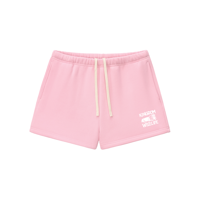 Kingdom Wildlife Women's Essential Fleece Drawstring Sweatshorts