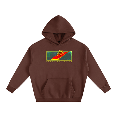 Tree Frog Oversize Fleeced Hoodie