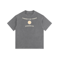 Monarch Vintage Washed Oversized Cotton T-Shirt