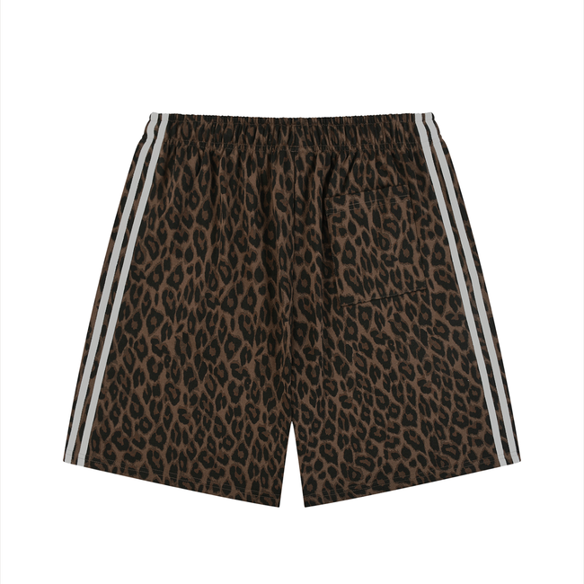Stay Wild Leopard Drawstring Shorts