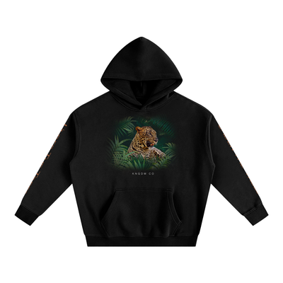 Big Cat Oversize Fleeced Hoodie