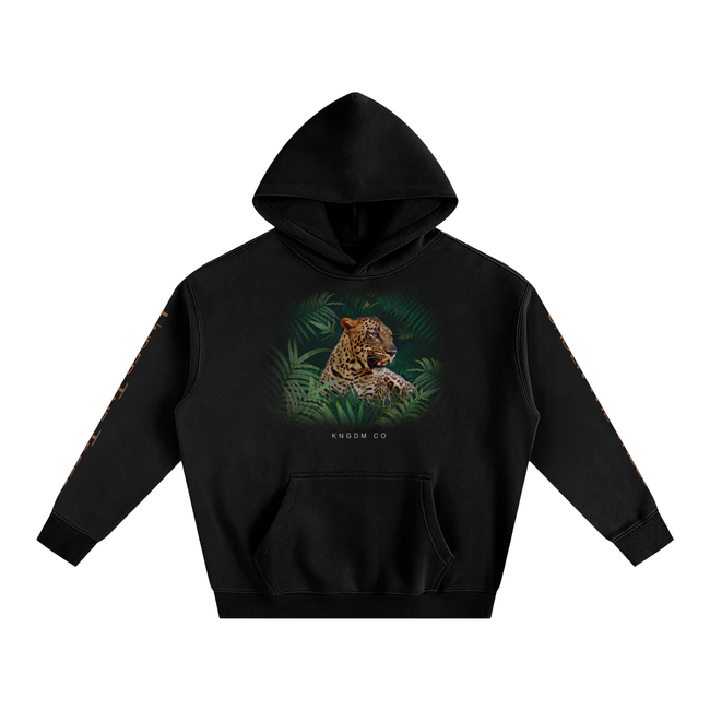 Big Cat Oversize Fleeced Hoodie