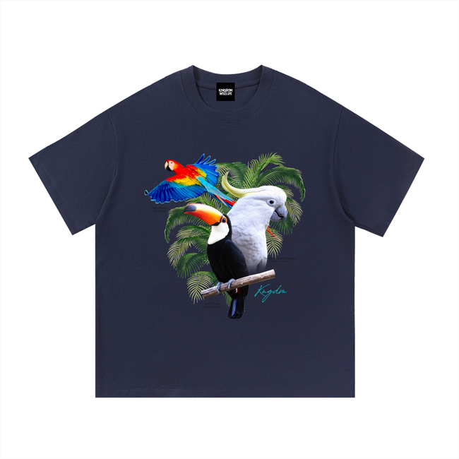 Birds of Paradise Essential Cotton T-Shirt
