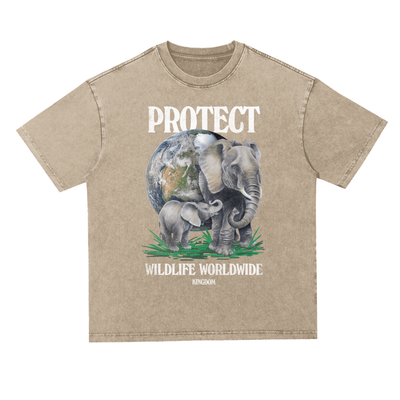 PWW Snow Washed Heavyweight Oversize T-Shirt