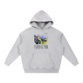 Zebra 1992 Snow Wash Fleece Oversize Hoodie