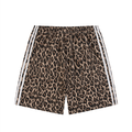 Stay Wild Leopard Drawstring Shorts
