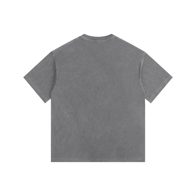 Kingdom National Park Vintage Washed Oversized Cotton T-Shirt