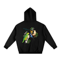 Birds of Paradise Oversize Fleeced Hoodie