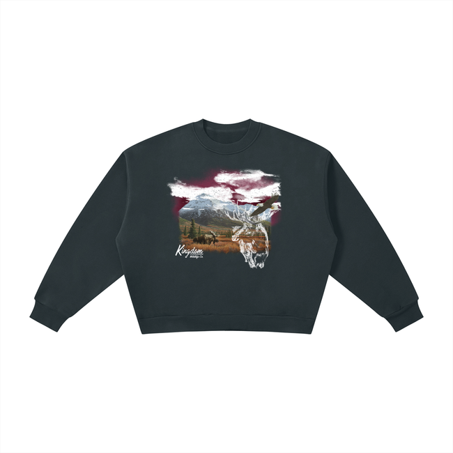 Manifest Destiny Boxy Fleece Crewneck Sweatshirt
