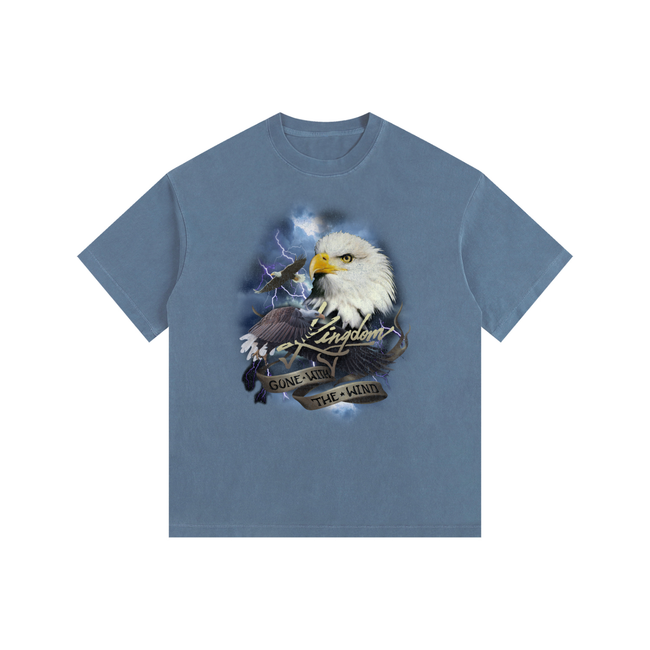 Gone With the Wind Vintage Washed Oversized Cotton T-Shirt