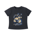 Moonlight Women's Vintage Wash Slim Fit T-shirt