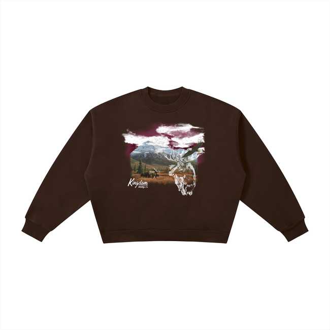 Manifest Destiny Boxy Fleece Crewneck Sweatshirt