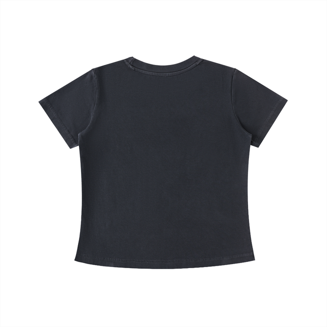 Moonlight Women's Vintage Wash Slim Fit T-shirt