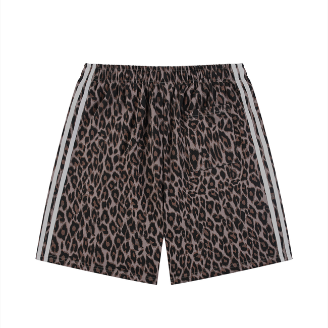 Stay Wild Leopard Drawstring Shorts