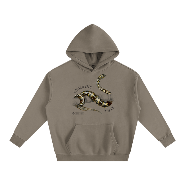 Anaconda Oversize Fleeced Hoodie