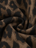 Stay Wild Leopard Drawstring Shorts