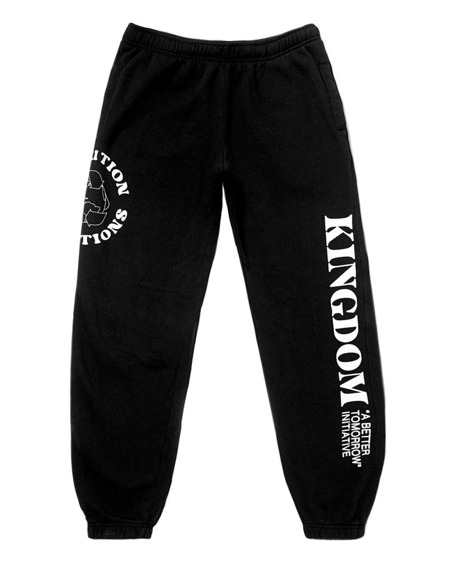 ARCTIC BLACK SWEATPANTS