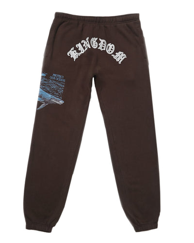 MARINE BROWN SWEATPANTS